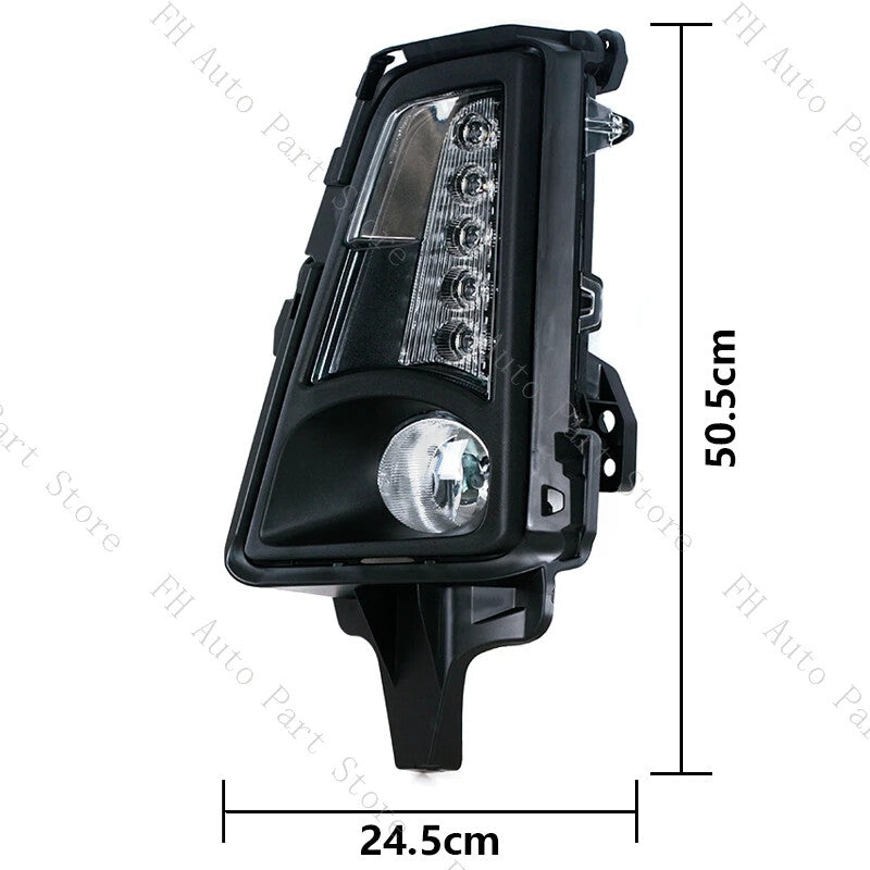 for Toyota Hiace Commuter 2019-2021 Car Front Bumper Foglight LED Halogen Set