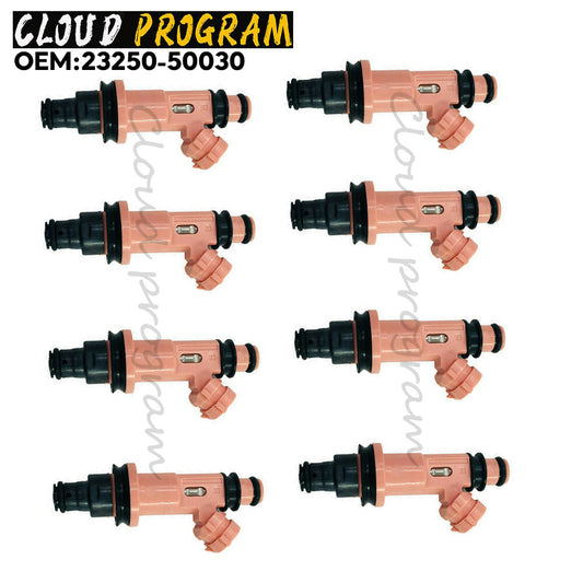 8-pack 23250-50030 fuel injectors suitable for Lexus 02-2010 SC/LS/GS-400/430 4.0L 4.3L V8