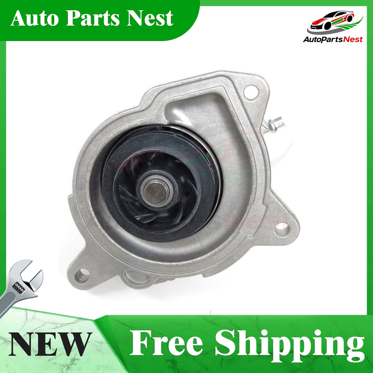 NEW WATER PUMP FITS for VOLKSWAGEN POLO COMFORTLINE HIGHLINE 1.2L 2013-14 03F121004E