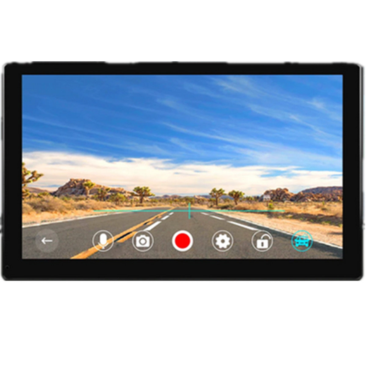 9in Portable Dash Cam Car ADAS Monitor For Carplay Android Auto Recorder BT