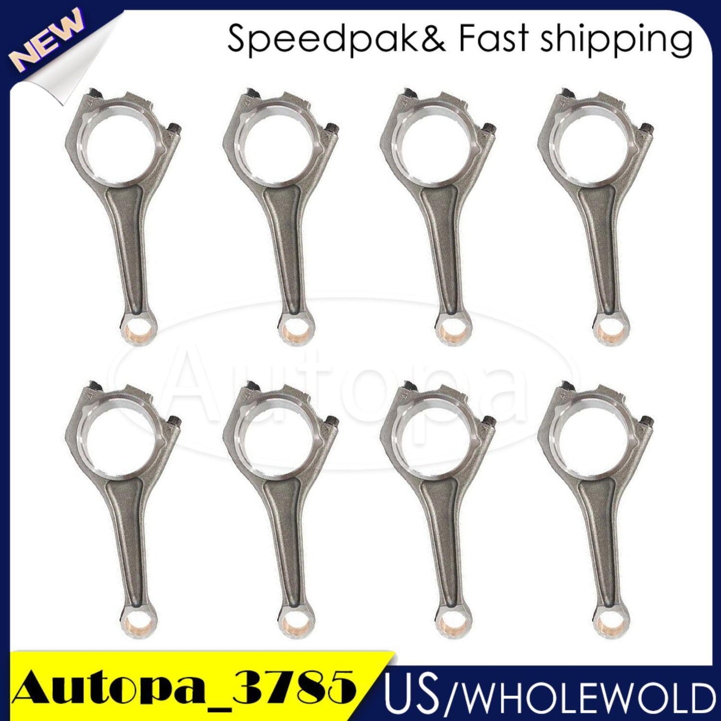 for LAND ROVER for RANGE ROVER for JAGUAR 508PS 5.0 PETROL SUPERCHARGED 8 CONROD NEW
