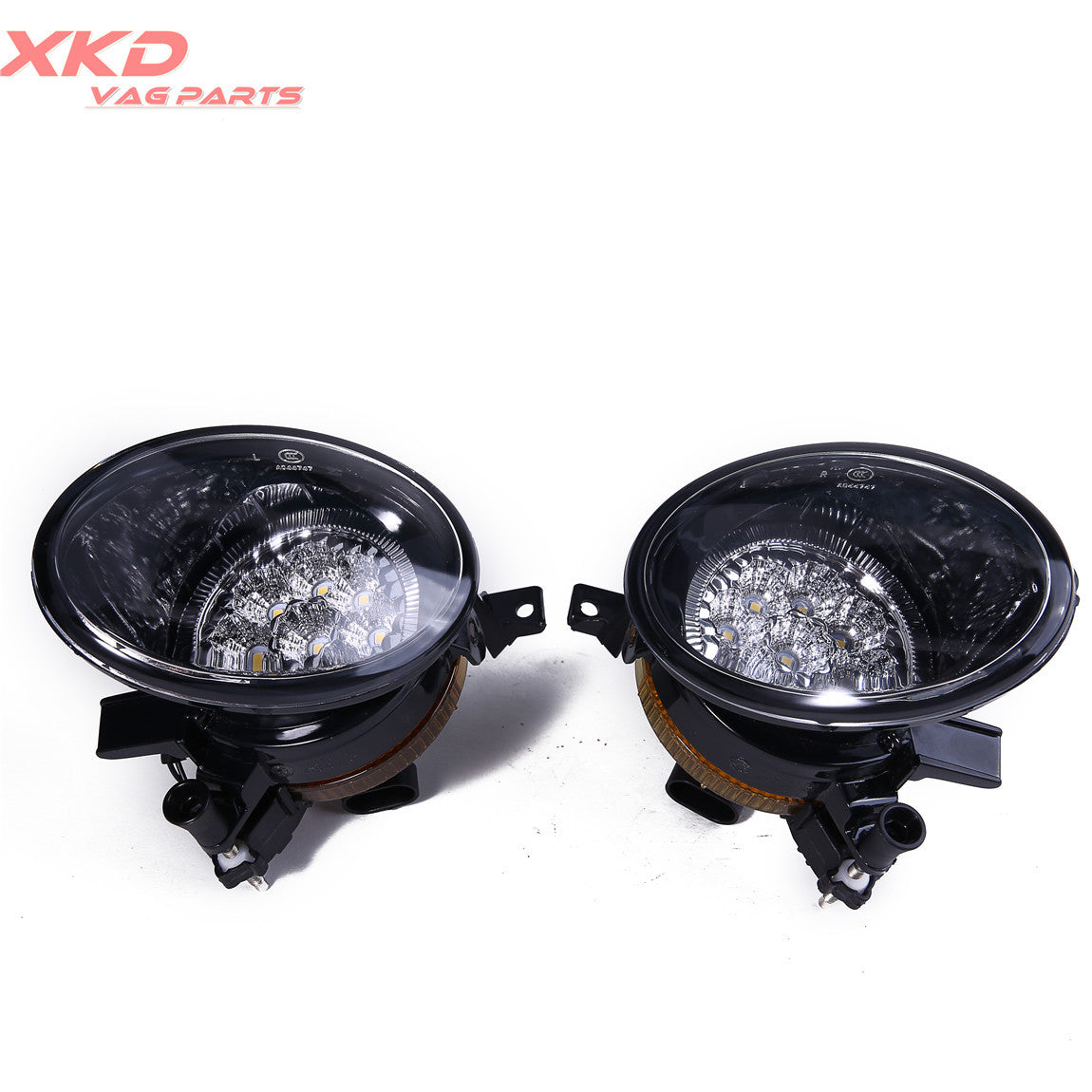 Front Lower Clean LED Fog Light Lamp Fit for VW for Jetta for Golf MK6 Plus Eos