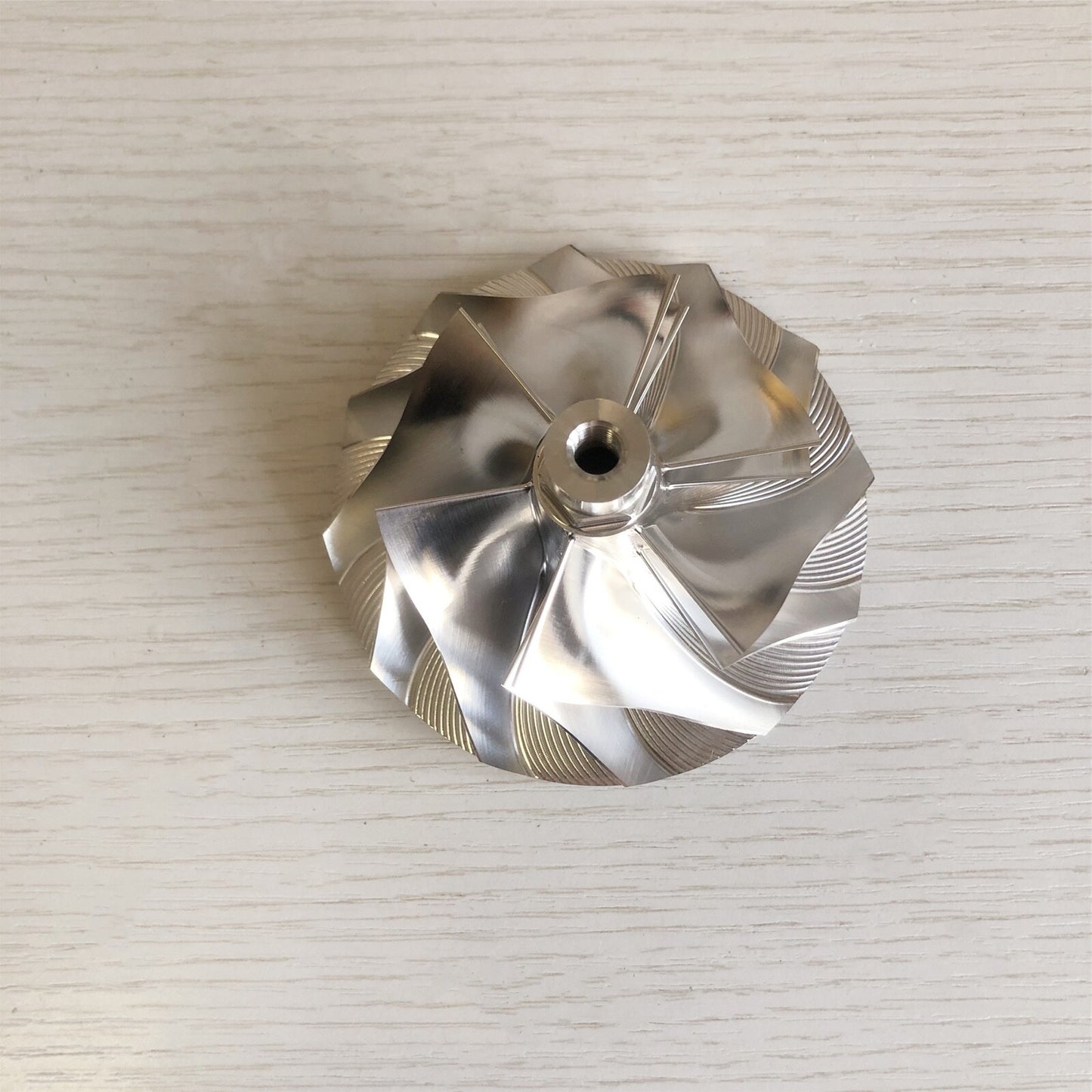 GT4088R 63.5/88.25 mm 451583-0004 6+6 Blade Turbocharger Blank Compressor Wheel