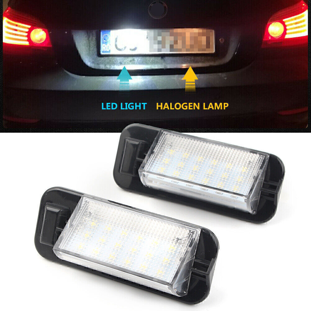 Vehicles License Plate Light Bulb LED Lamp for BMW 3 Series E36 1992-1998 93 94