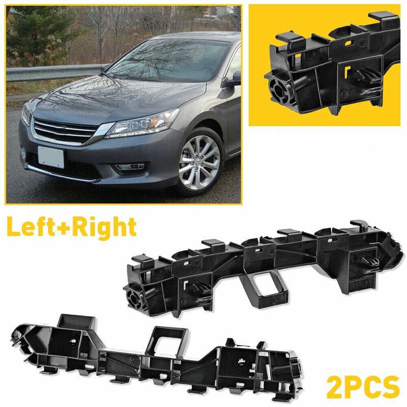 Right+Left Side Front Bumper Brackets Car Accessories for Honda Accord 2013-2017