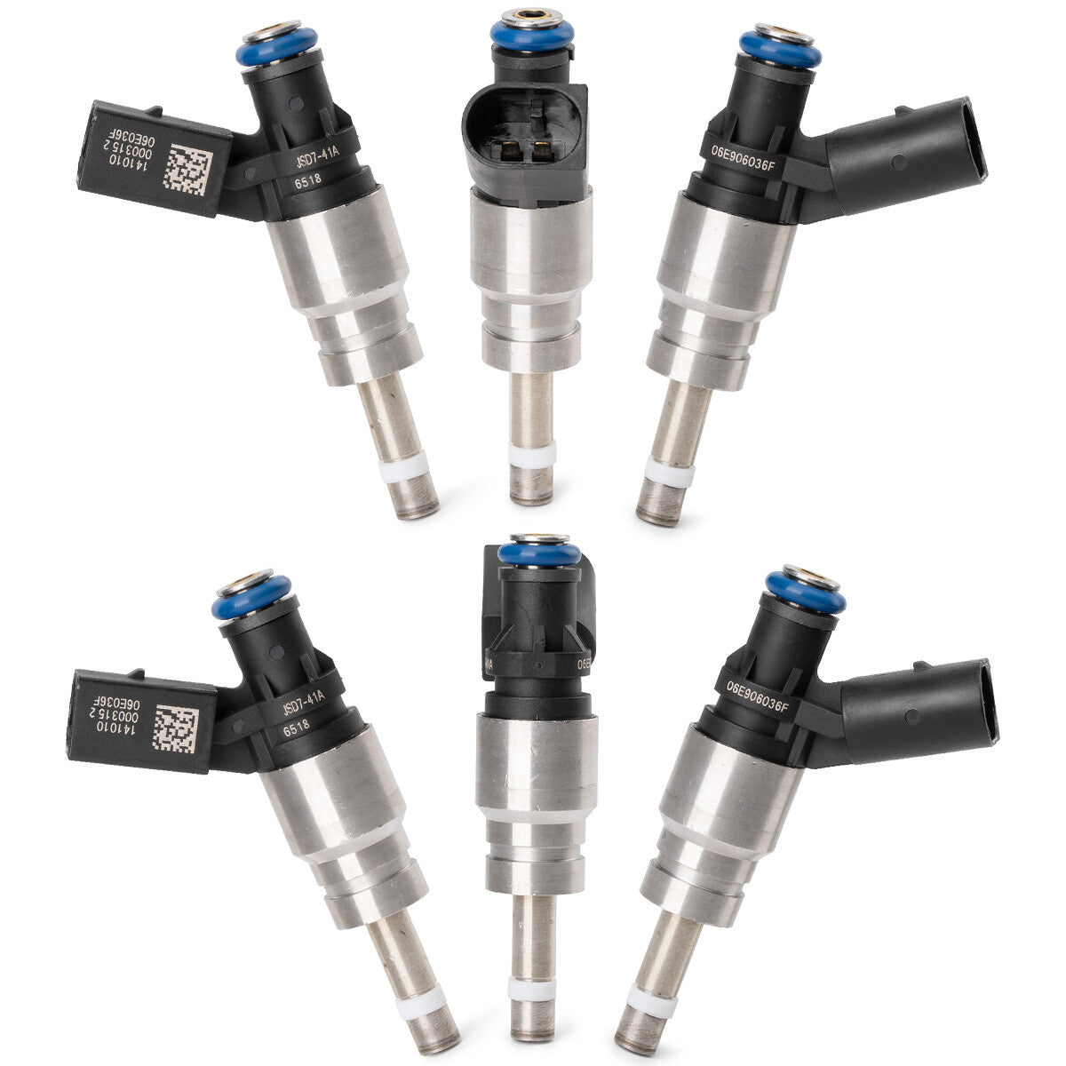 6X Fuel Injector 079906036C for Volkswagen for Audi A6 S5 Q7 for A8 2008-2011 06H906036P