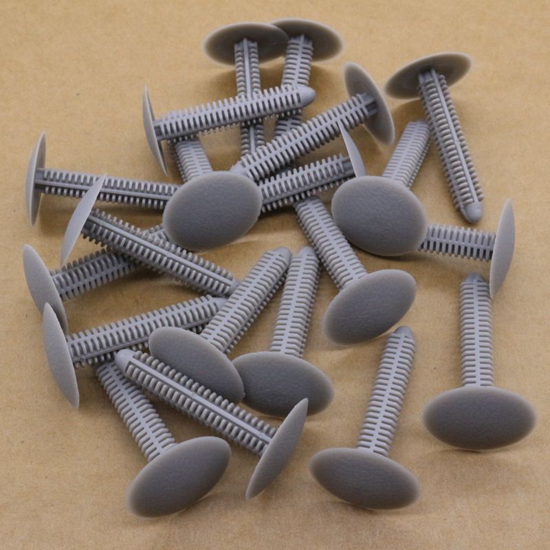 20X Fits for Ford Vans E8FZ-5802354A Trim Panel Fixing Clips (Light Gray)