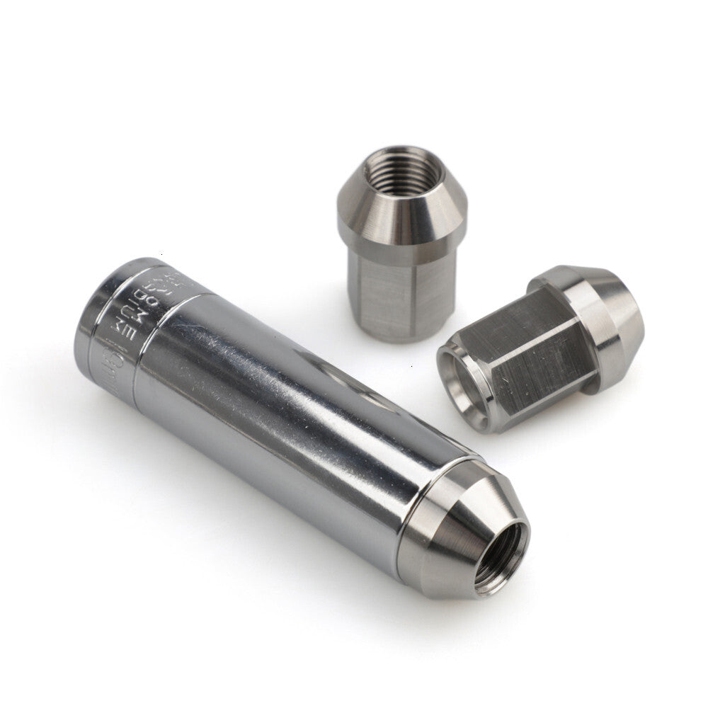 20-pack of 35mm stainless steel wheel nuts, lug nuts, hexagonal, 19mm, M121.25, high strength.