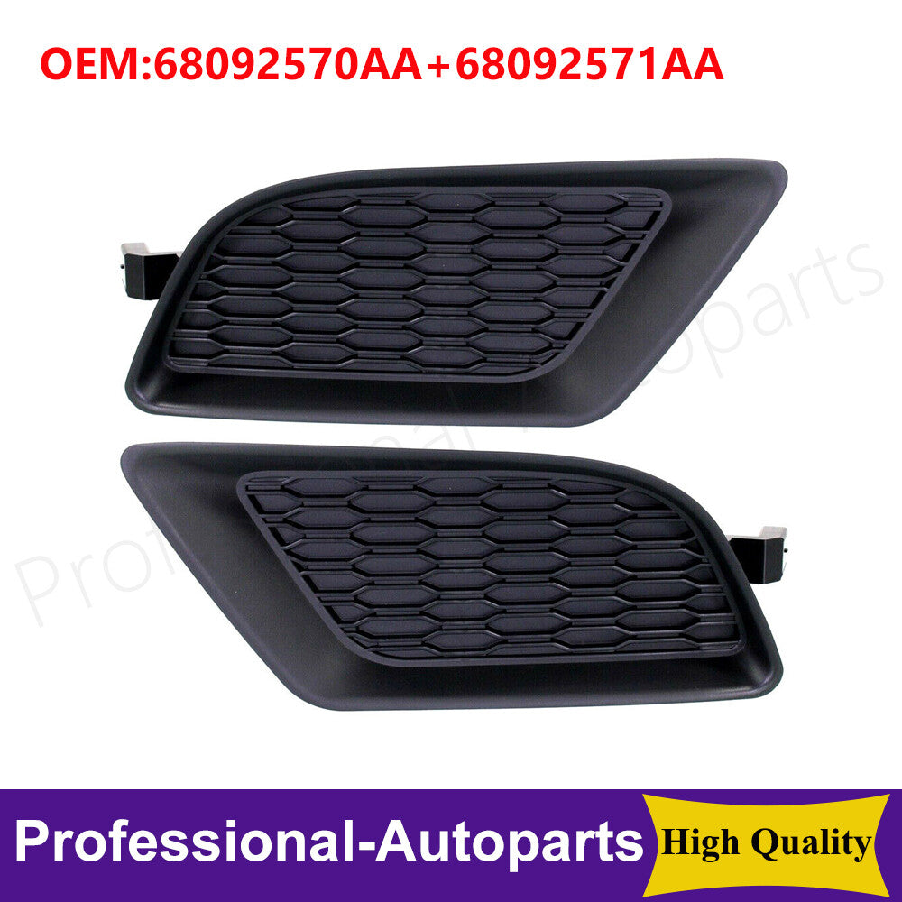 One pair of front left + right fog light plugs inserts into a 2011-14 for Dodge charger.