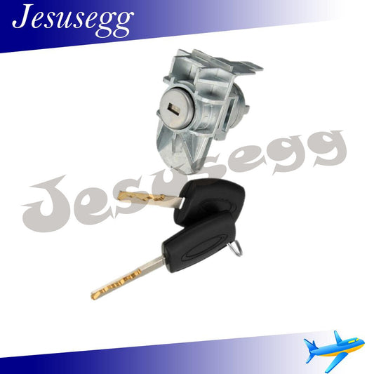 Front Left Door Lock Cylinder With 2 Key 1552849 Fit for Ford Focus C-Max S-Max
