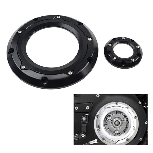 Clear Derby Timer Timing Cover FITS for Harley Softail Dyna Touring Road Glide