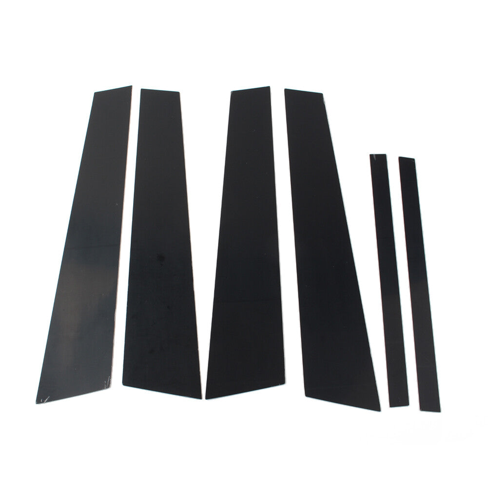 6x Glossy Black Set Pillar Posts Door Window Trim for BMW 1 Series F20 2012-2019