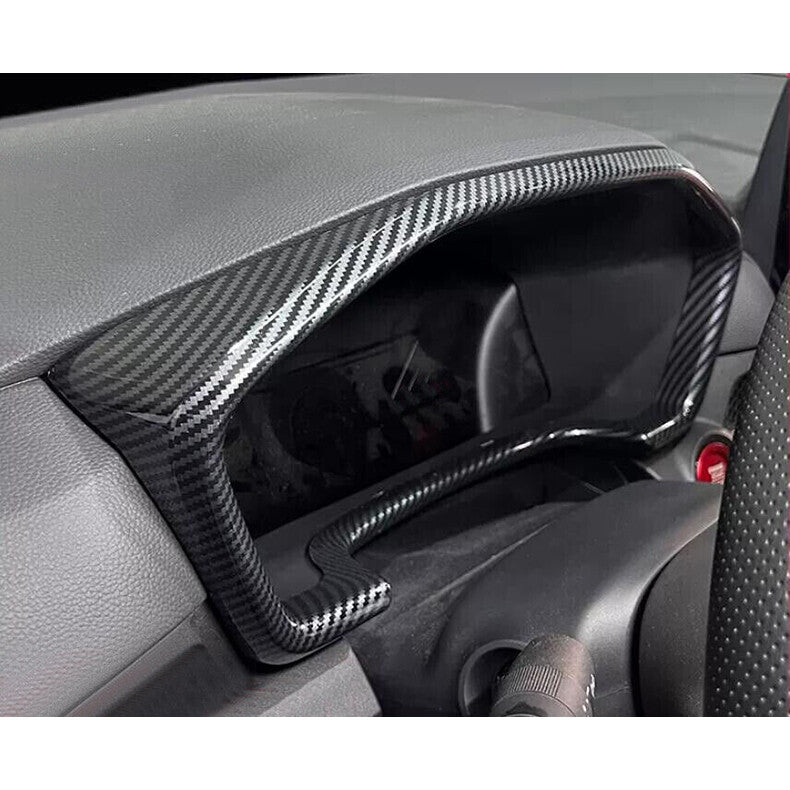 for Honda CR-V 2023-2024 Carbon Fiber Car Trim Console Dash Panel Frame Cover