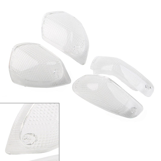 Front Rear Turn Signals Lens for KAWASAKI ZZR400 1993-2003 ZZR 600 1993-08 Clear