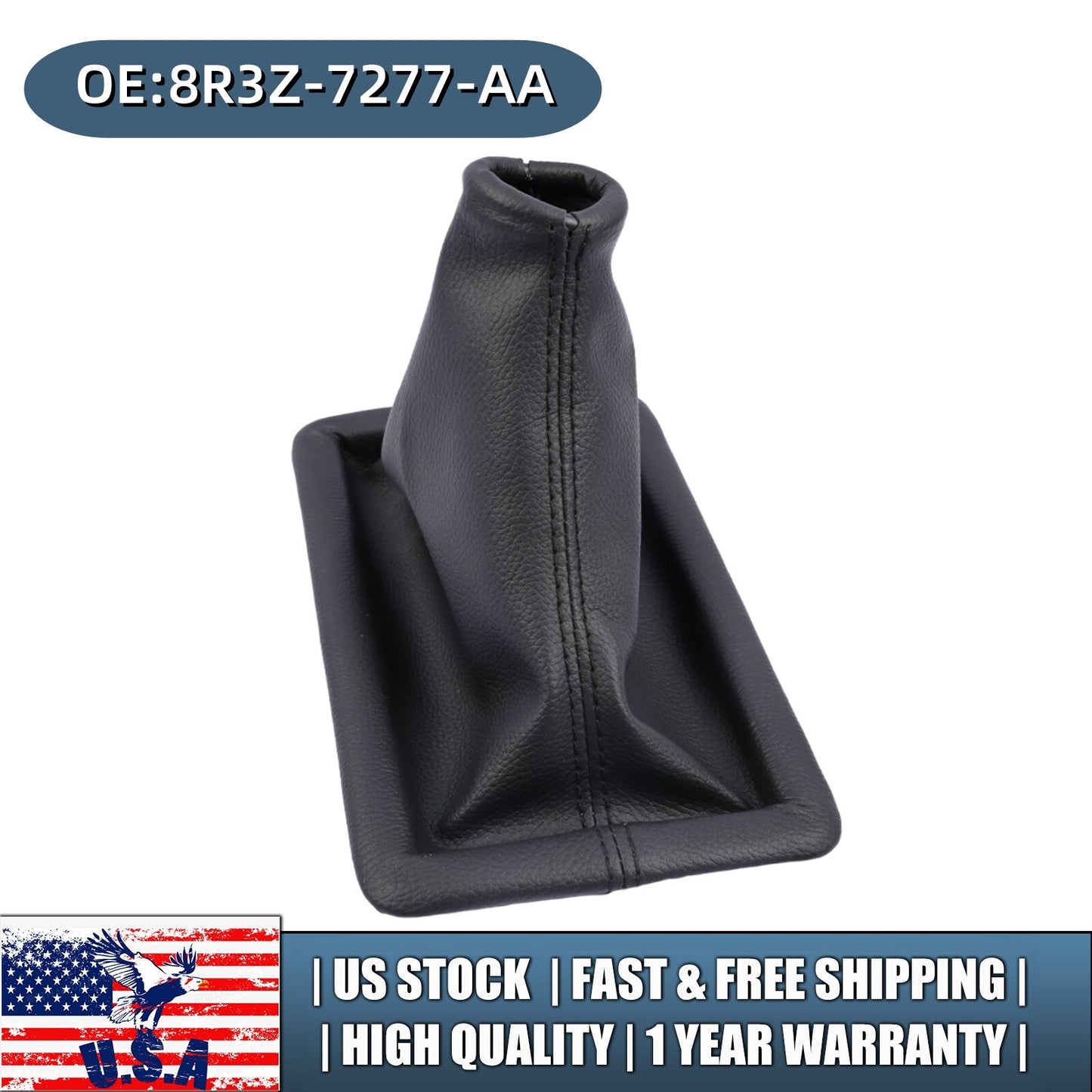 8R3Z-7277-AA Manual Transmission Shifter Boot Cover For 2005-2009 for Ford for Mustang