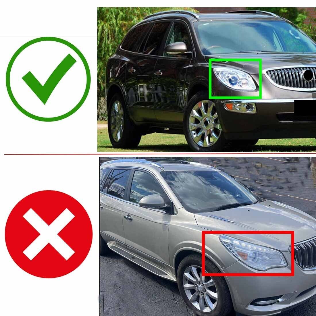1 piece for Buick Enclave 2009-12 transparent car headlight protective cover lens housing right USA