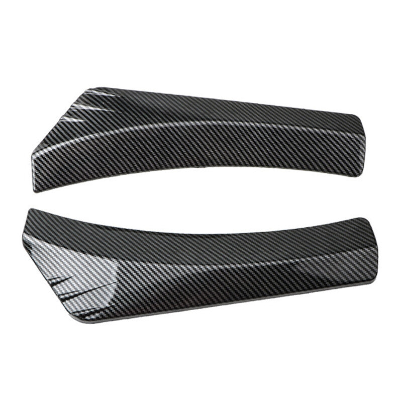 A pair of carbon fiber style rear bumper lips, diffuser, splitter, and Kanard protective film.