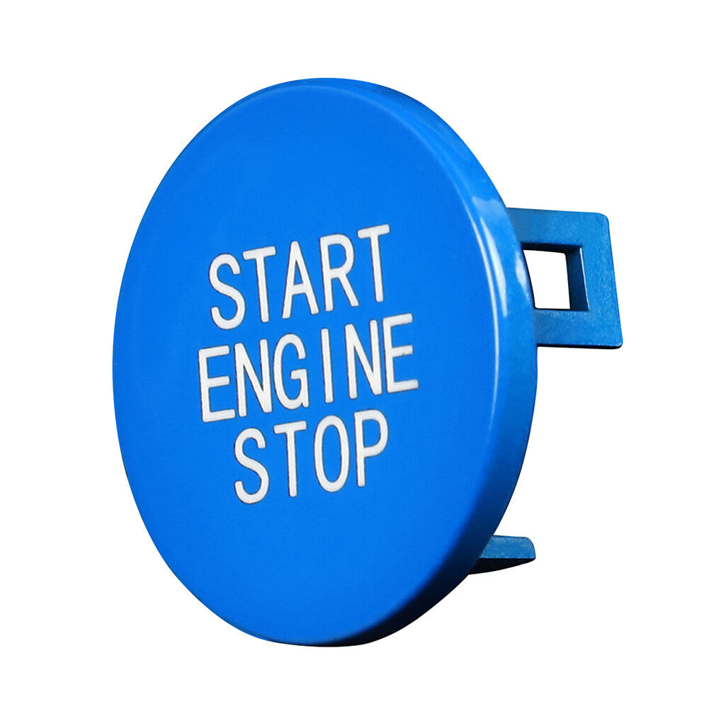 Auto-Motor vorne Start-Stopp-Schalter-Abdeckung Trim f¨¹r for BMW 3 8 X-Serie Blau