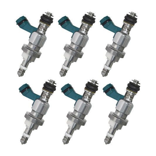 6pcs Fuel Injectors 23250-31020 For 2006-13 for Lexus IS250 GS300 2.5L 3.0L V6