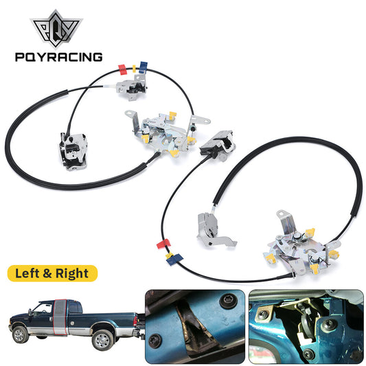 Rear Door Latch Lock Cables For 1999-2007 for Ford F250 F350 Super Duty 5.4 6.0 6.8