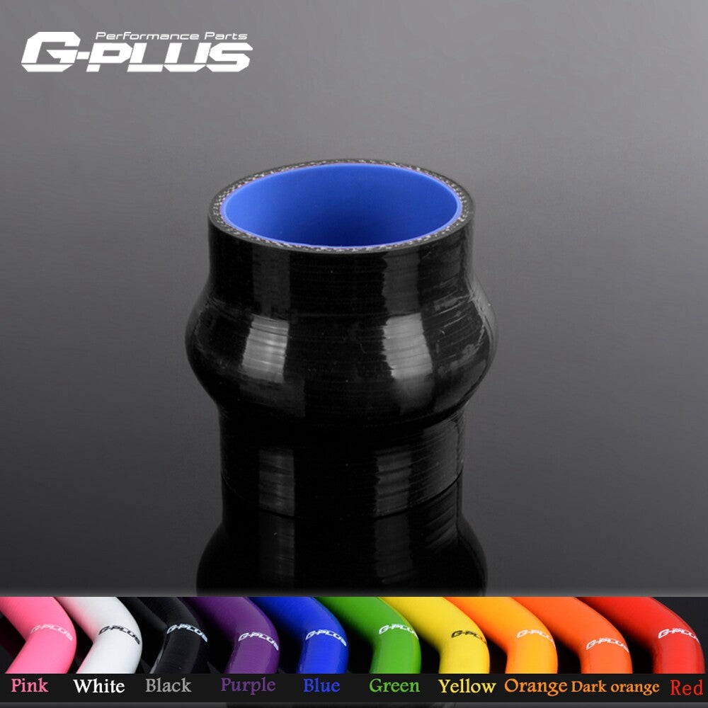 Black for 1 1/2 inch Hump straight silicone hose intercooler 38 mm coupler tube