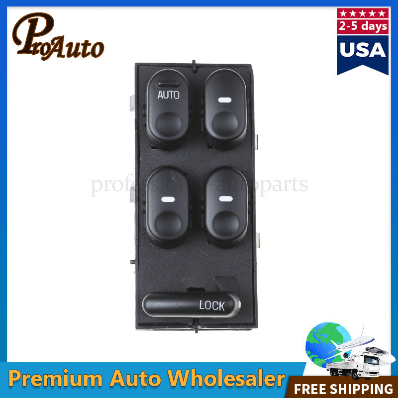 Driver Side Master Power Window Switch 10433029 for Buick Century Regal 97-05