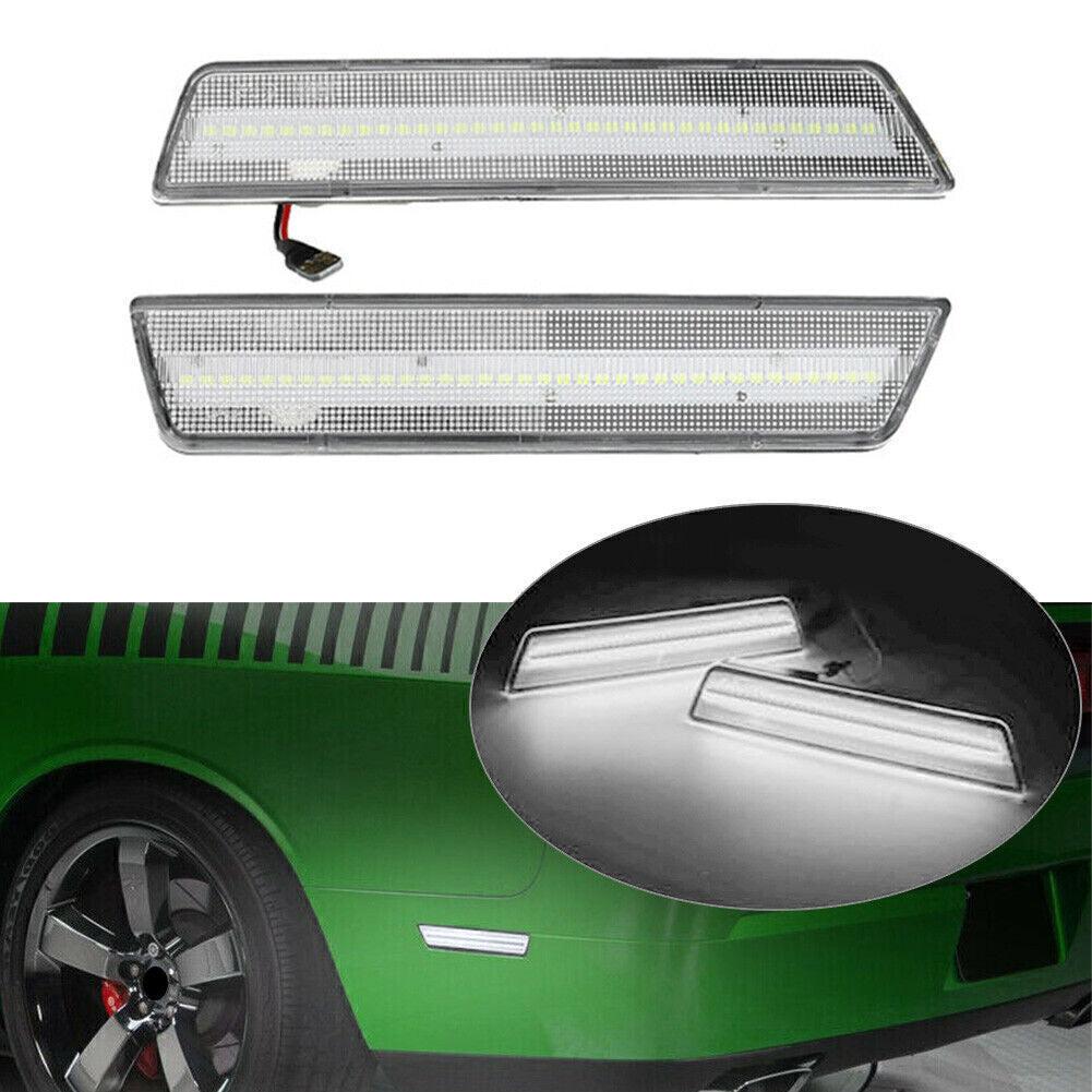 LED Rear Car Side Marker Lights Lamps for Dodge for Challenger 2008-14/11-14 Charger