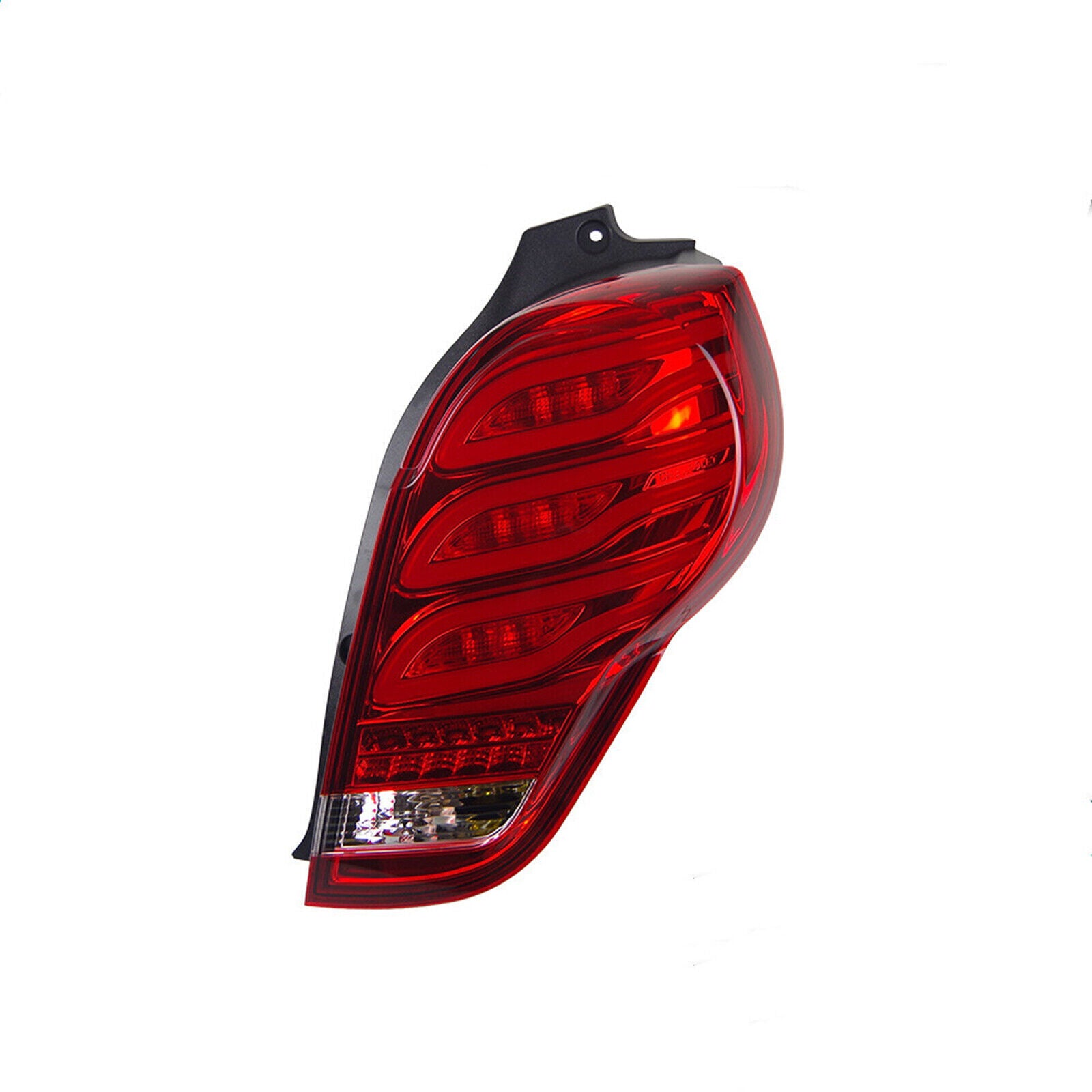 Paired taillight assembly for Chevrolet Spark 2011-2014 LED taillights in red.