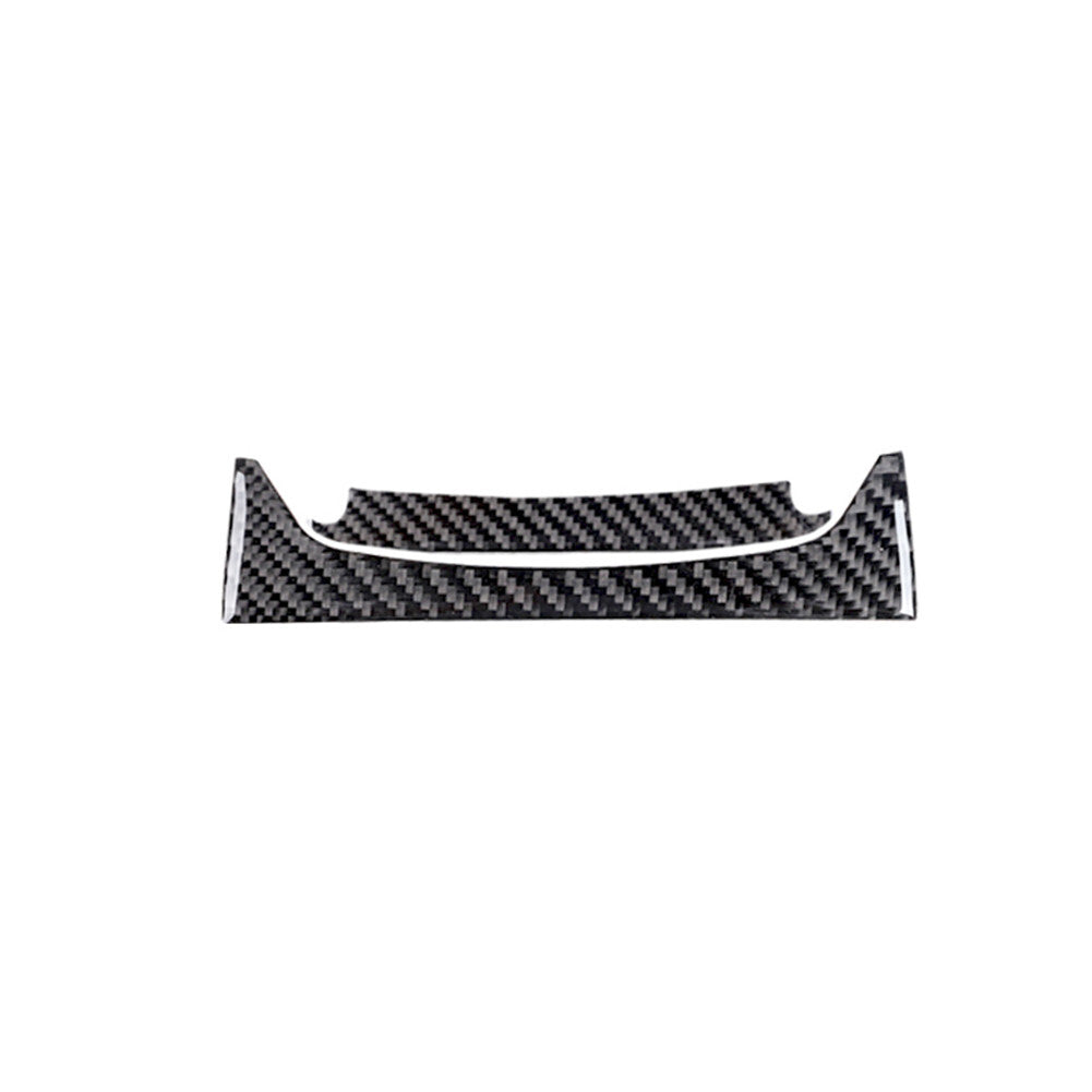 Carbon Fiber Central Aarmrest Panel Trim Cover Decor for Ford Explorer 2011-2014