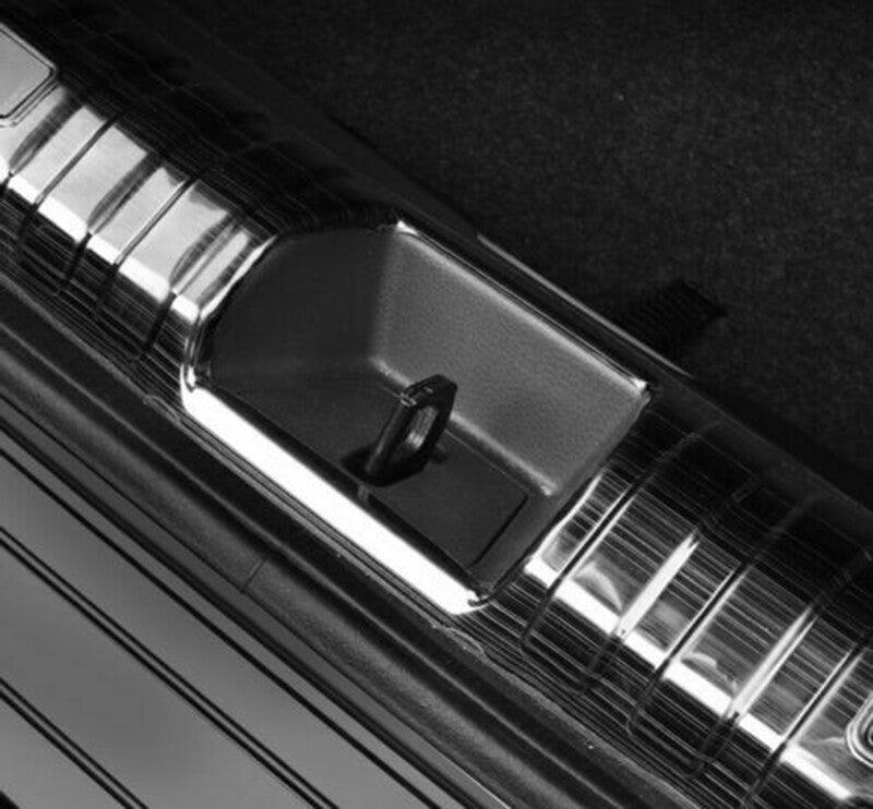 for Honda for Civic 2022-2023 Black Car Rear Bumper Protector Plate Cover Trim Guard