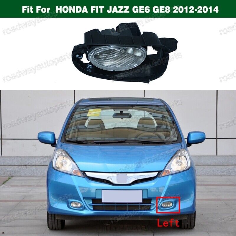 Front Fog Light Bumper Lamp Left Driver Fit for HONDA FIT JAZZ GE6 GE8 2012-2014