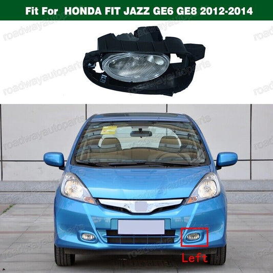 Front Fog Light Bumper Lamp Left Driver Fit for HONDA FIT JAZZ GE6 GE8 2012-2014