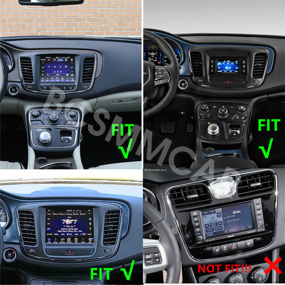 Fit for Chrysler 200 200C 200S 2015-2019 Car Radio For Apple Carplay BT GPS Navi