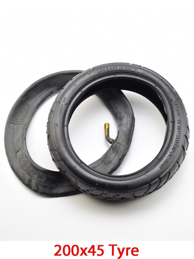 200x45 Rubber Outer Inner Tire Pneumatic Wheel Electric Scooter Upgrade Parts