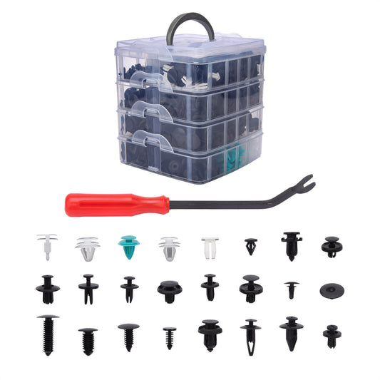 850 X Car Clip, Car Truck Push Fixture Pin Rivet Decorative Clamp Fastener