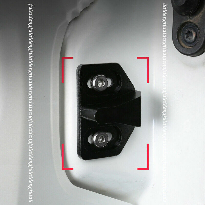 for Toyota Prado 2003-2021 Rear Door Trunk Tailgate Lock Cover Cap Retrofit Kit