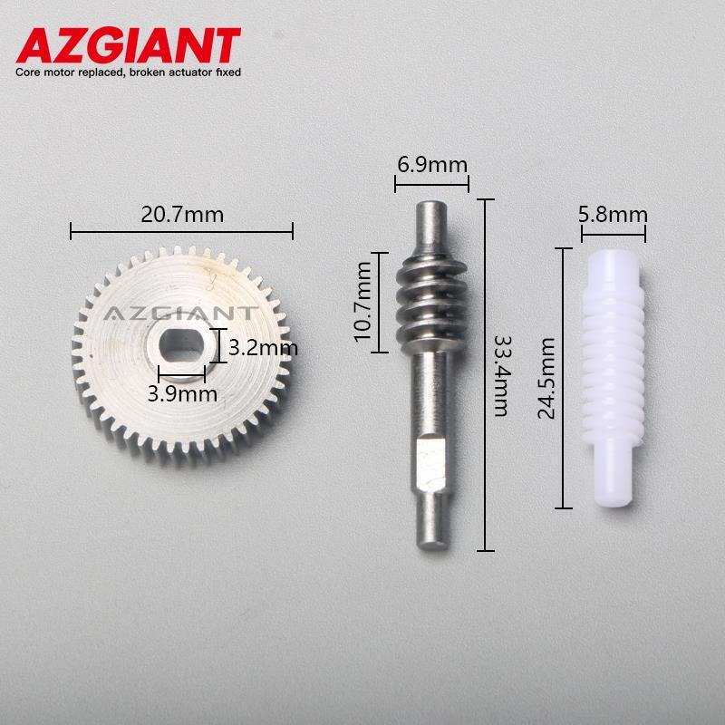 3-Piece Side Mirror Folding Motor Gear Kit for 2010-2015 for Mitsubishi Pajero