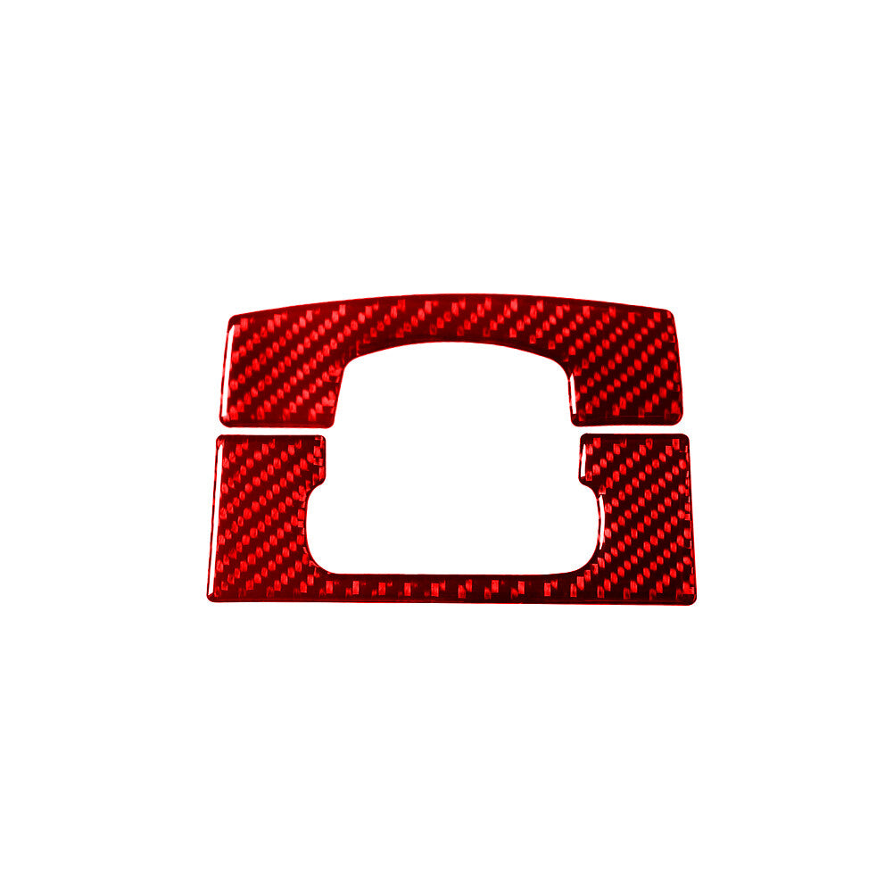 Red Carbon Fiber Interior Ashtray Cover Trim Sticker for Lexus RX300 1998-2003
