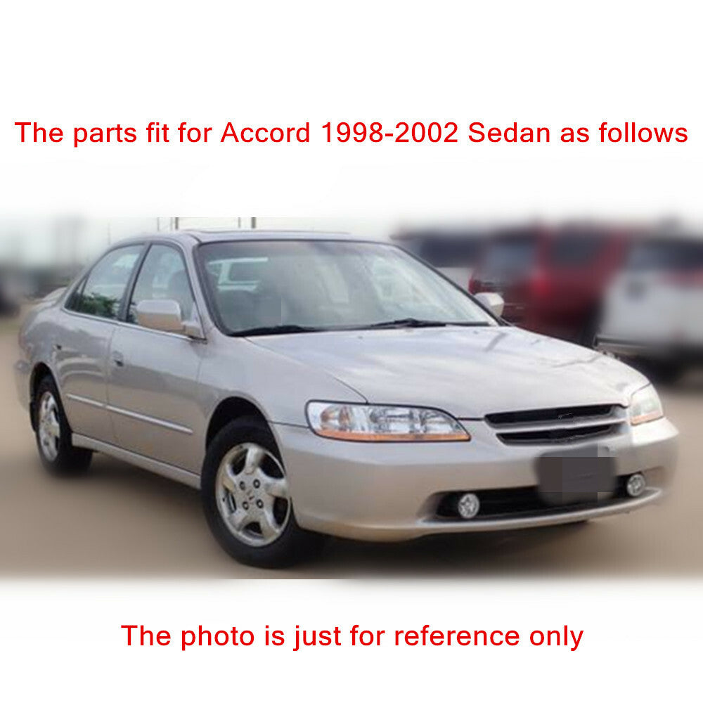 new 4-piece door Weatherstrip molded seals for Honda Accord Sedan 1998 - 2002