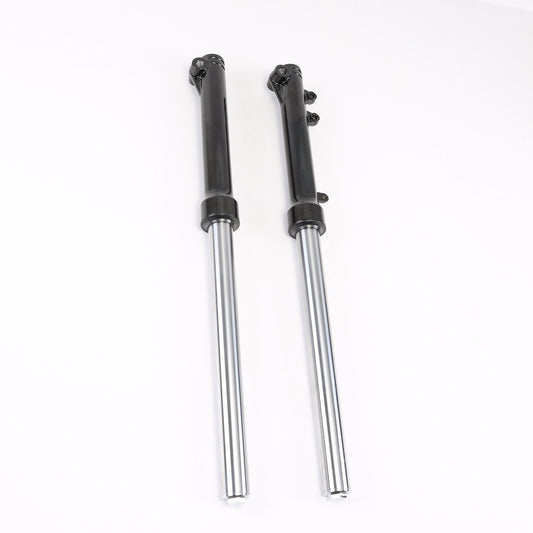 25-inch front fork suspension for 70cc, 110cc, and 125cc Apollo coolers for dirt pit bicycles.
