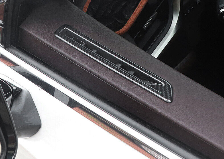 for Lexus ES250 300h 2019-2022 Carbon Fiber Door LR Air Outlet Vent Cover Trim