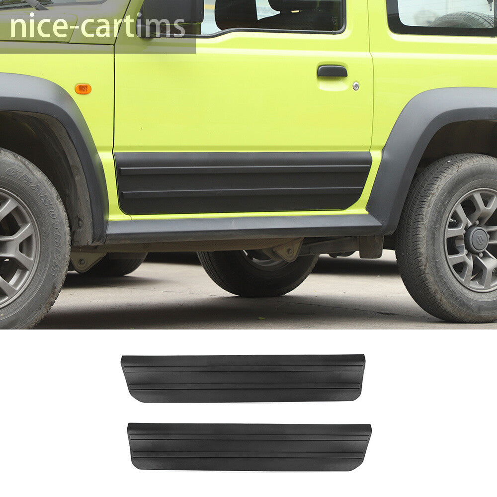 Black ABS Side Door Body Molding Anti-scratch Guard Cover for Suzuki for Jimny 2019+