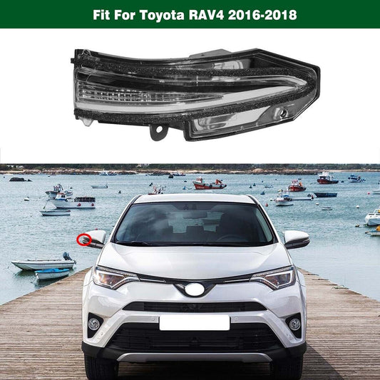 Right Side Mirror Turn Signal Light Lamp Indicator Fit for Toyota RAV4 2016-2018
