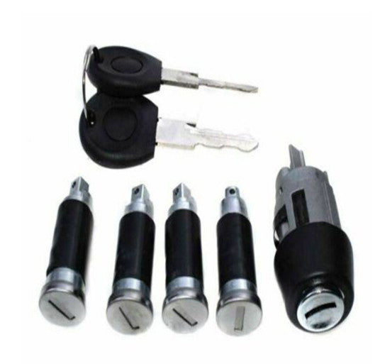 for VW EuroVan TRANSPORTER MK4 T4 Door Lock Cylinder Barrel Key 701837205 NEW