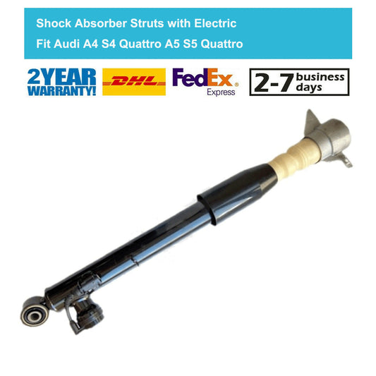 1x Rear Right Shock Absorber Strut Electric for Audi A4 Quattro S4 A5 S5 2008-17