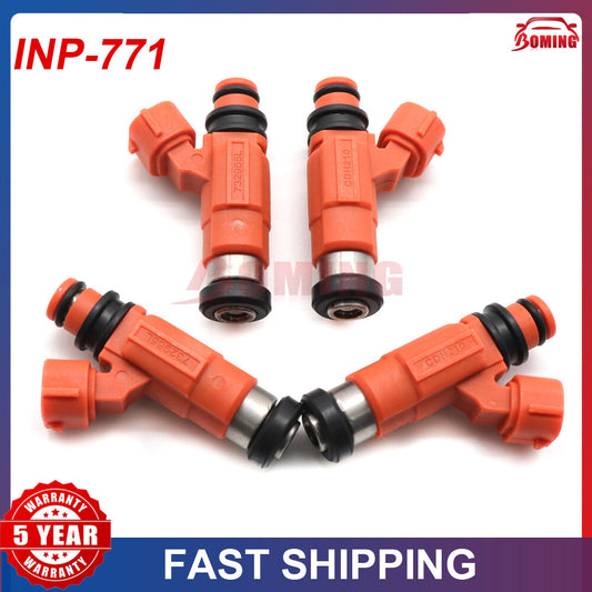 4pcs INP-771 for Suzuki Vitara for Chevrolet Tracker 2.0L 1999-2003 Fuel Injectors
