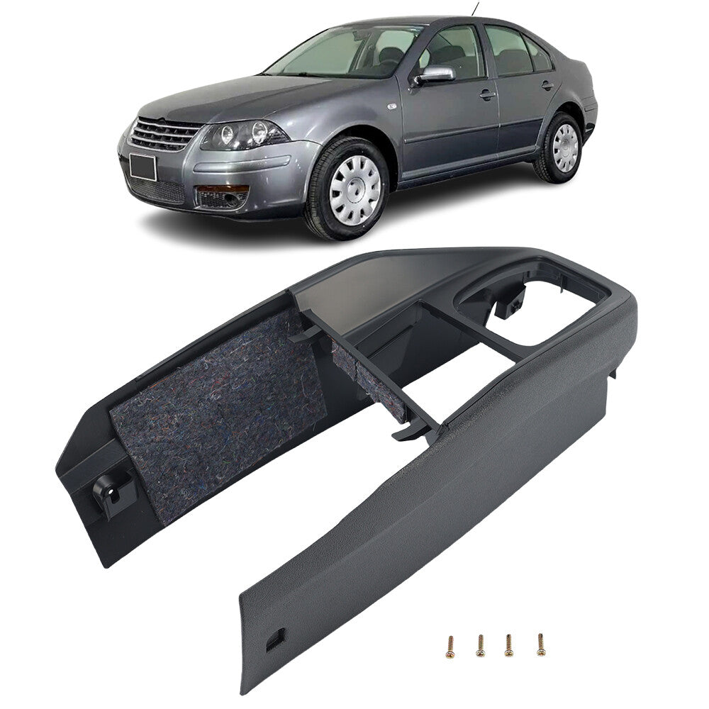 for VW for Golf 4 for Jetta 1999-2005 Trim Center Console Black 1J1863201L