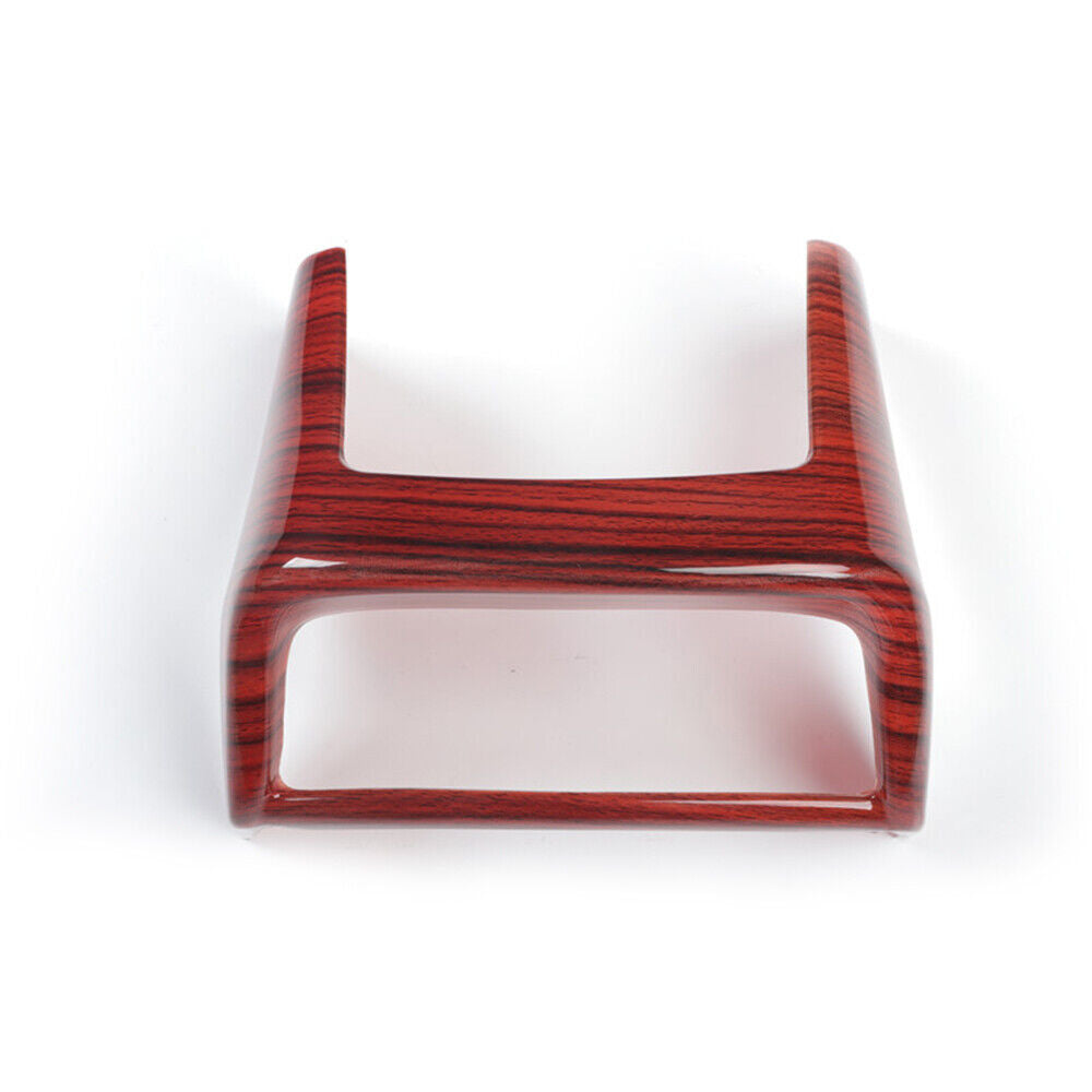 Car Rear Air Outlet Vent Frame Trim Inner 1 Fit for Lexus for ES 2015-2017 Red Wood