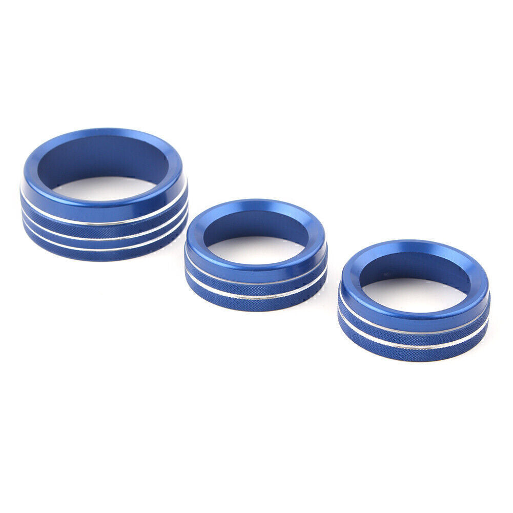 Blue Center Air Condition Switch CD Button Knob for Dodge for Challenger 2015-2024