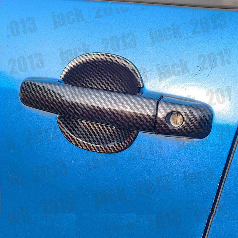 for Suzuki Vitara Escudo 2015-2021 Carbon Fiber ABS Door Handle Cover Trim 8pcs